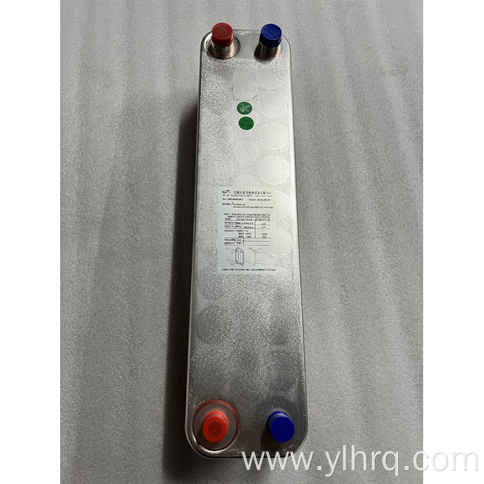 40 plates Brazed plate heat exchanger